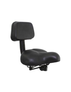 Beach Cruisers Saddle W/Back Rest 350 Black.